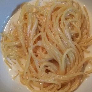 簡単！明太子クリームパスタ